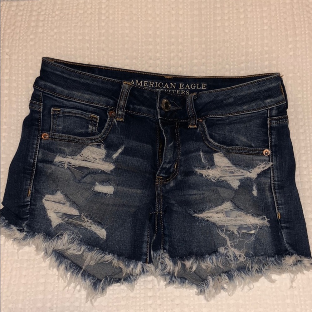 American Eagle MIDI Jean Shorts